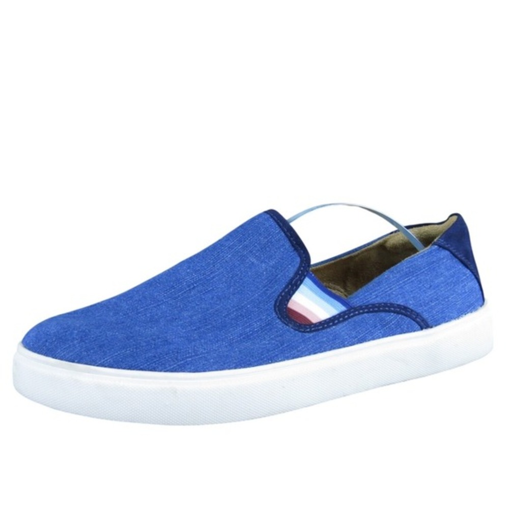 Ev1 Women's Plex Loafer Blue Textile Sz 9 Medium Gently Used 2025